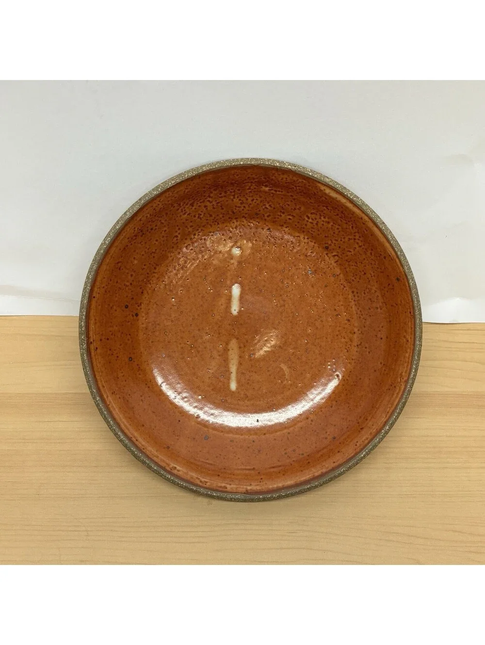 Vintage Studio Pottery Lidded Casserole Artist Signed Stoneware MCM